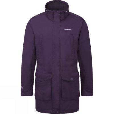 Chaquetas Craghoppers Madigan III Long Mujer Moradas Oscuro - Chile AYN259364